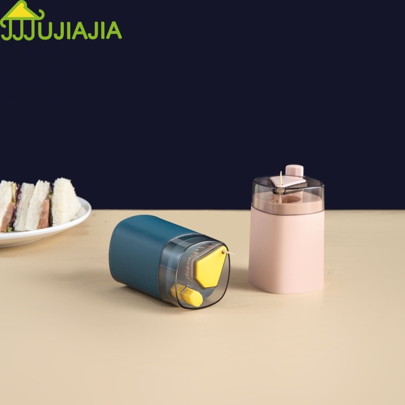 Hộp Nhấn Lấy Tăm Xỉa Răng JUJIAJIA Sáng Tạo Dành Cho Gia Đình