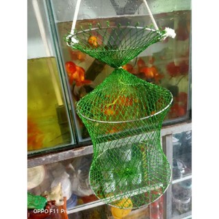 Giỏ đựng cá, tôm lưới dù