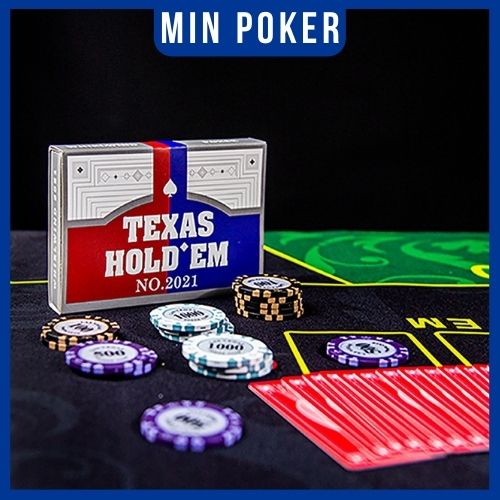 Bài nhựa Poker Texas Holdem cao cấp bản mới nhất (có Video sp)