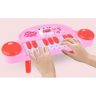 ĐỒ CHƠI ĐÀN PIANO MINI CHO BÉ CÓ ĐÈN VÀ ÂM THANH