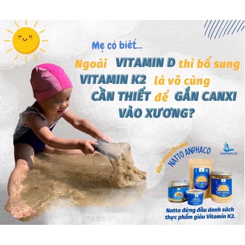 Đậu tương lên men natto của Anphaco