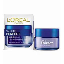 Kem dưỡng trắng LOREAL white perfect ban đêm 50g