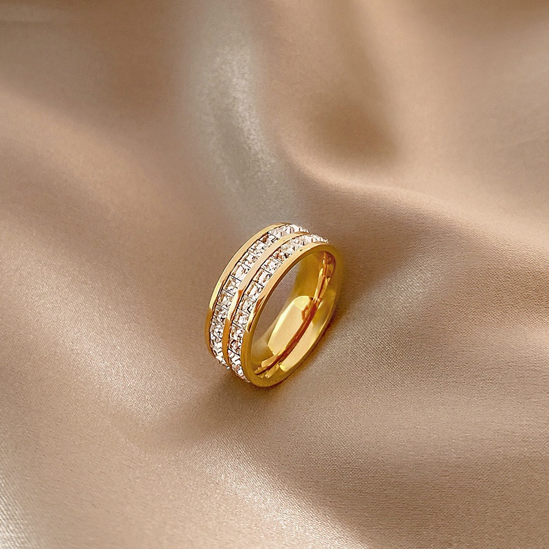 ❤zheting❤  Thép Titan Thiết Kế Đơn Giản Dành Cho Cặp Đôi