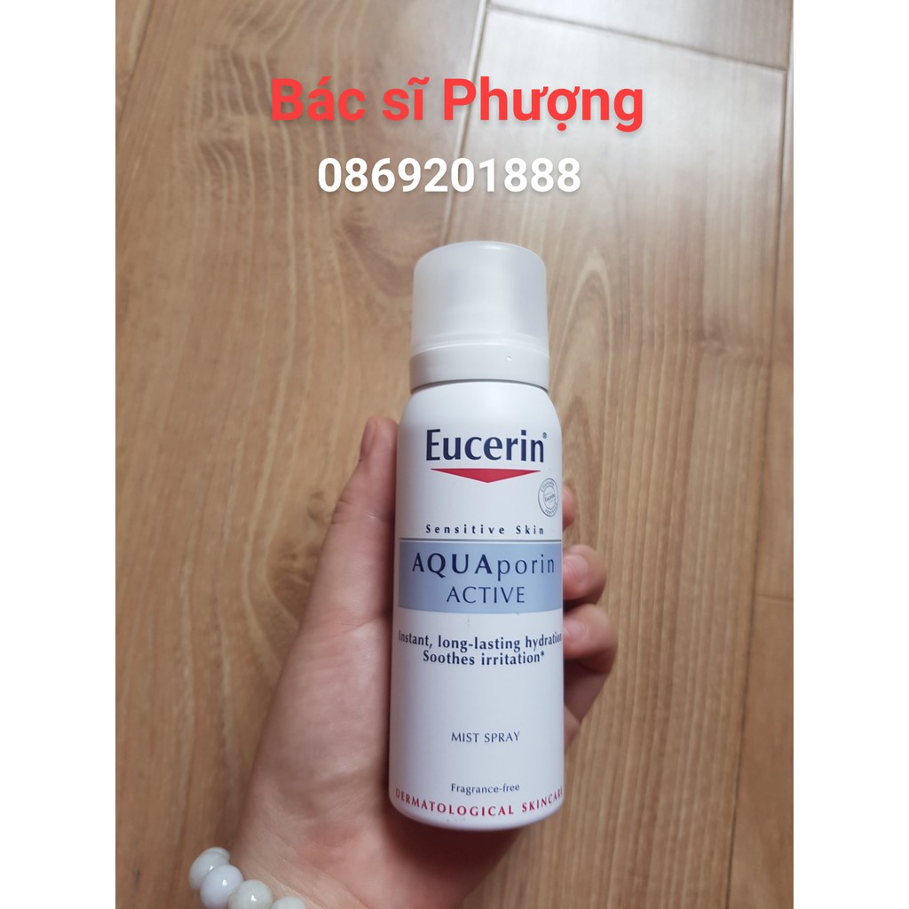 (CHÍNH HÃNG) Xịt Khoáng Eucerin AQUAporin Active - Eucerin 50ml