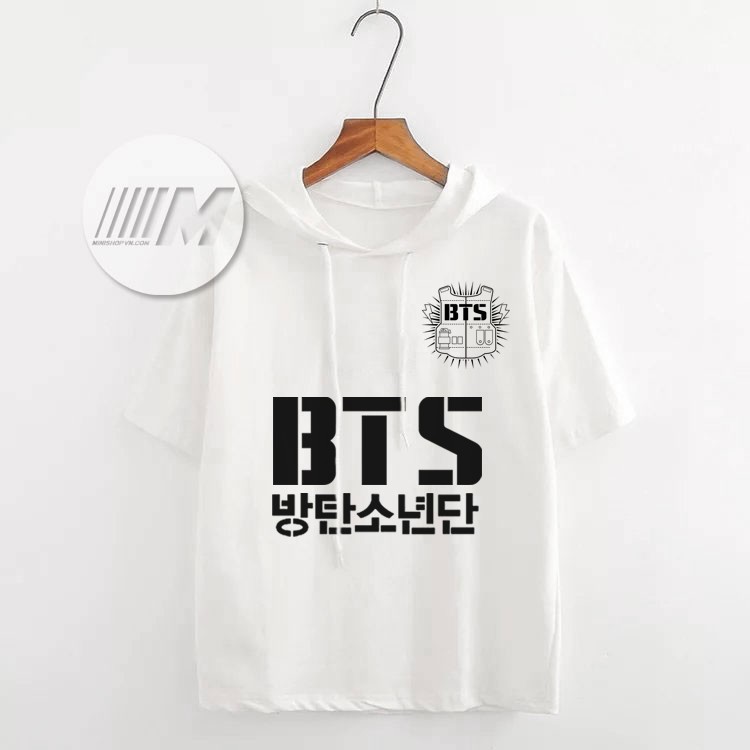Áo hoodie BTS tay lỡ cực HOT