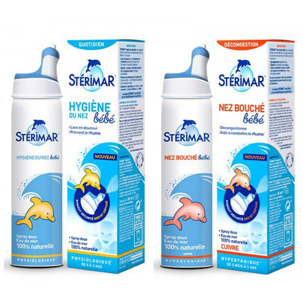 Xịt Mũi Cá Heo Sterimar - Đầu To 100ml - [ Quầy Thuốc Bảo Lâm ] -[Chính Hãng]