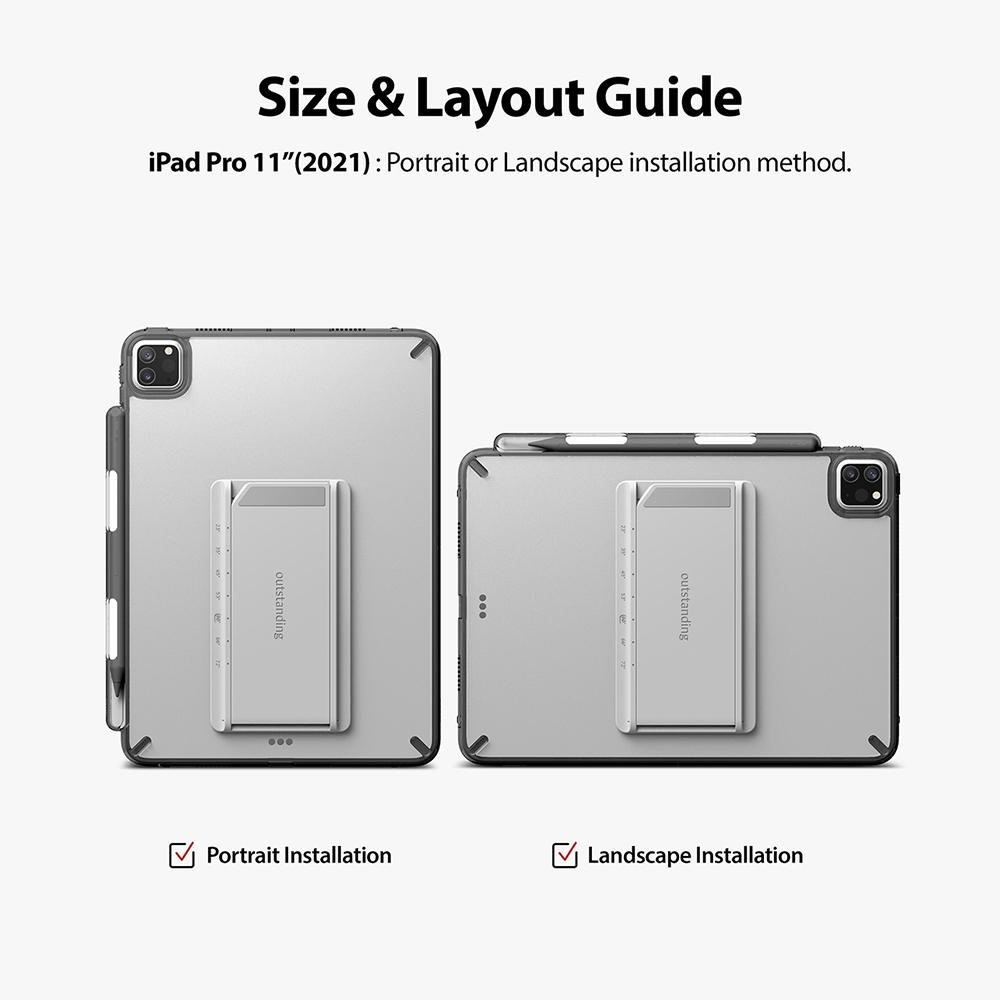 Ốp Lưng iPad Pro 11" M2 2022/M1 2021 RINGKE Fusion