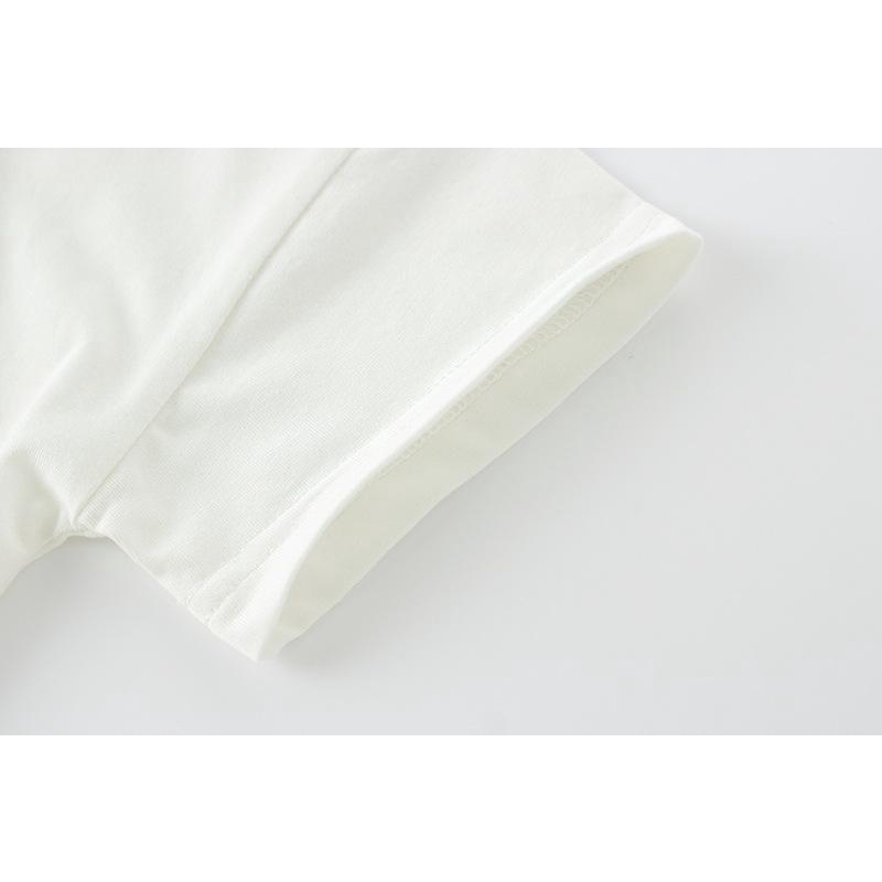 [Babycat] Hàng Có Sẵn Áo Thun Cotton Tay Ngắn Phong Cách Nhật Bản Hàn Quốc Thời Trang Mùa Hè Phong Cách Nhật Bản Dành Cho Bé Trai 2022