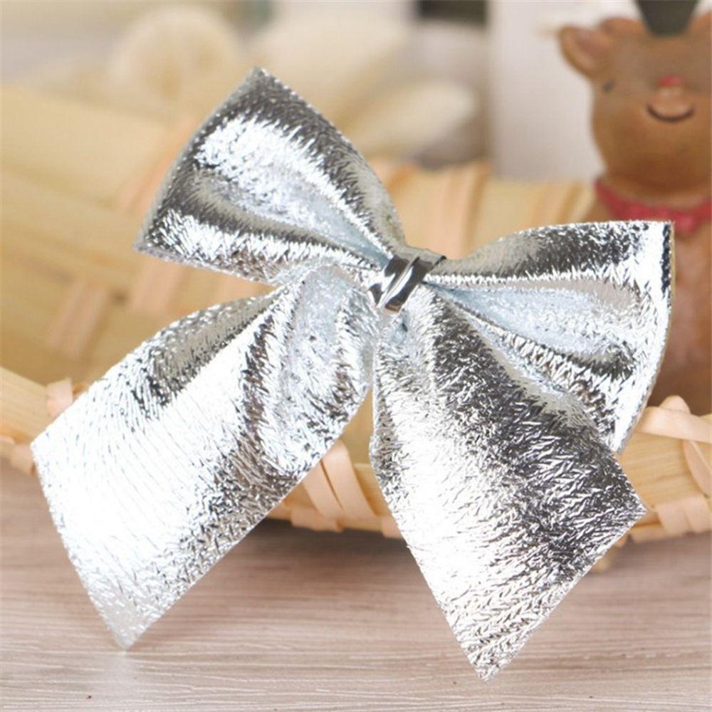 PEWANY Set 12 Nơ Không Dệt Trang Trí Giáng Sinh / Năm Mới