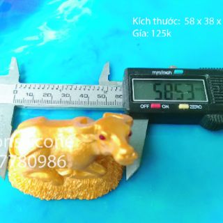 Khuôn silicon 12 con giáp ( Sửu )