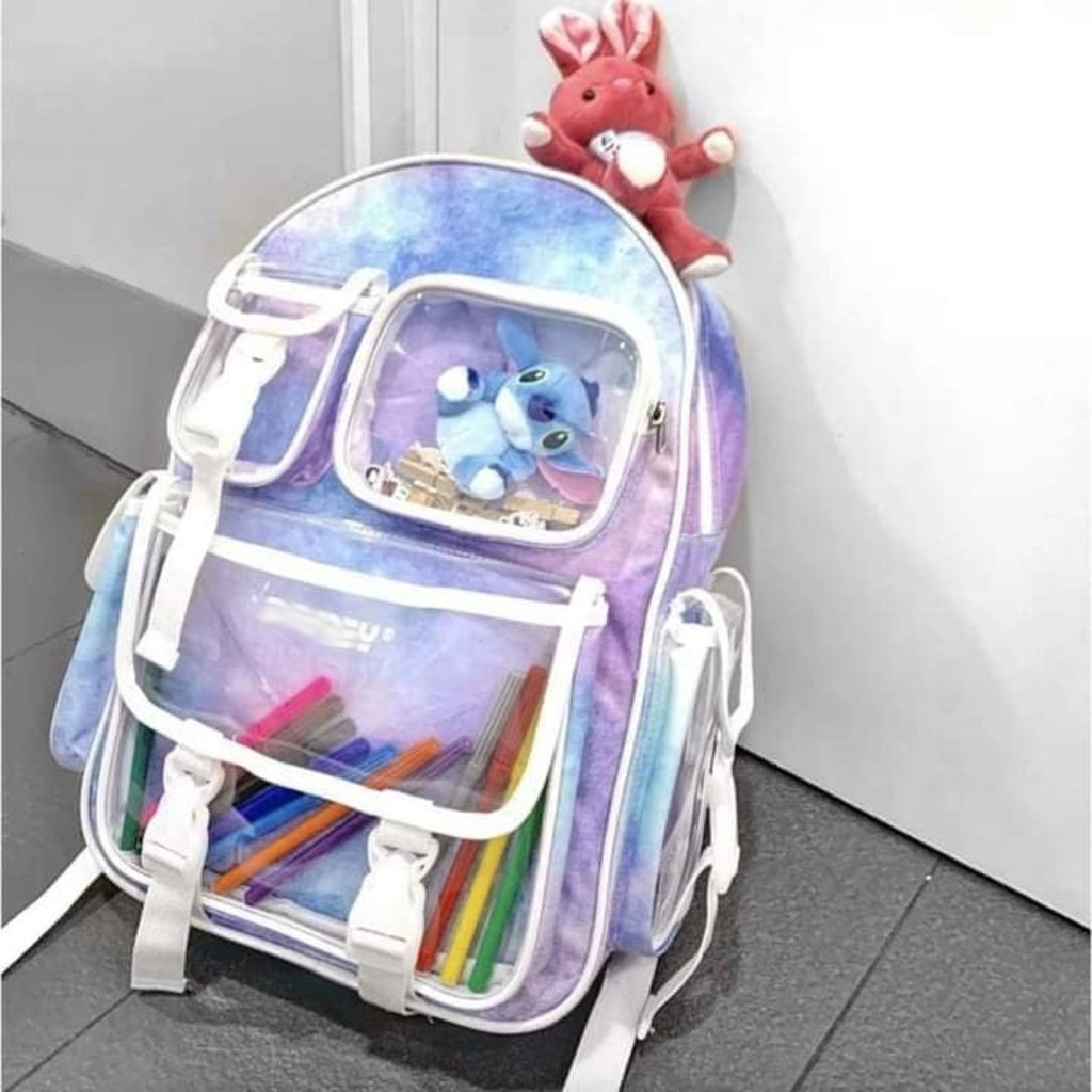 Balo Degrey họa tiết chữ và TieDye Backpack Local Brand - GIN STORE