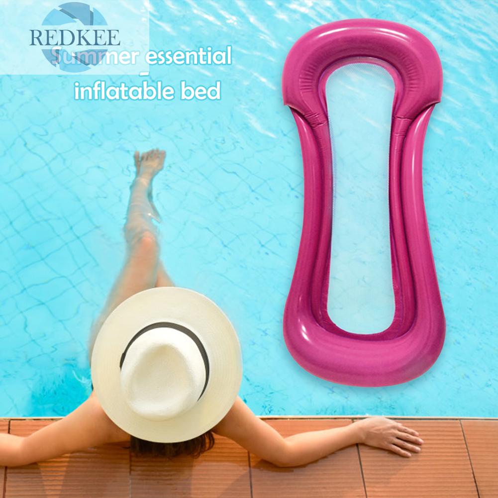 Phao Bơi Dạng Ghế Tựa Lưng Bơm Hơi Có Thể Gấp Gọn