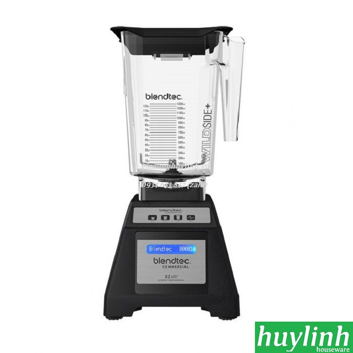 Freeship Máy xay sinh tố công nghiệp Blendtec EZ 600 - Made in Mỹ - 220V