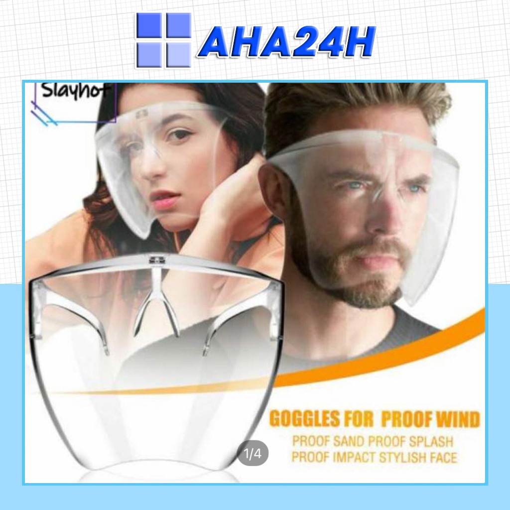 Kính bảo hộ đi đường chống bụi, chống tiu UV FULL mặt AH1493 | BigBuy360 - bigbuy360.vn