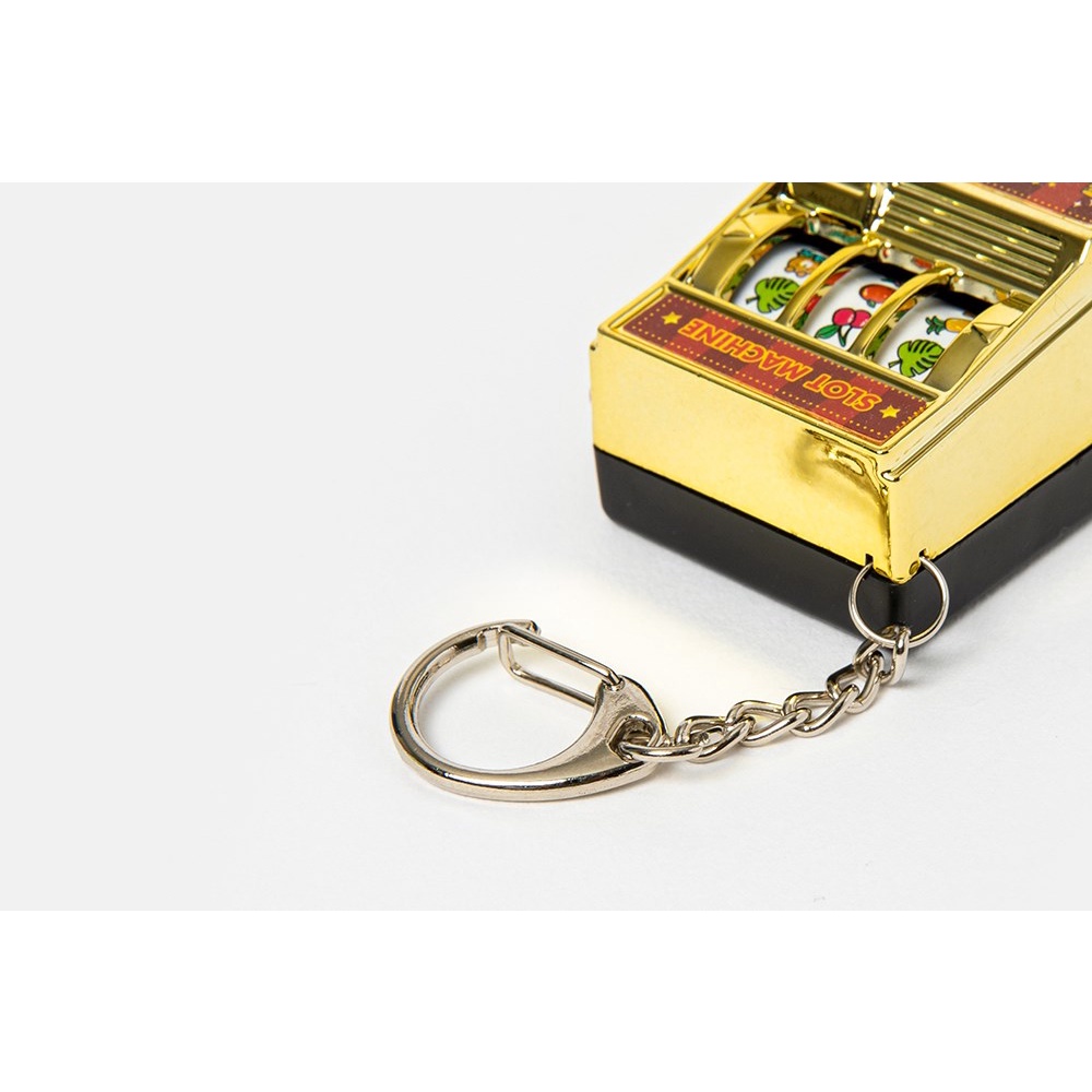 Móc Khóa ARTBOX Hàn Quốc Hình Slot Game Mini Màu Vàng