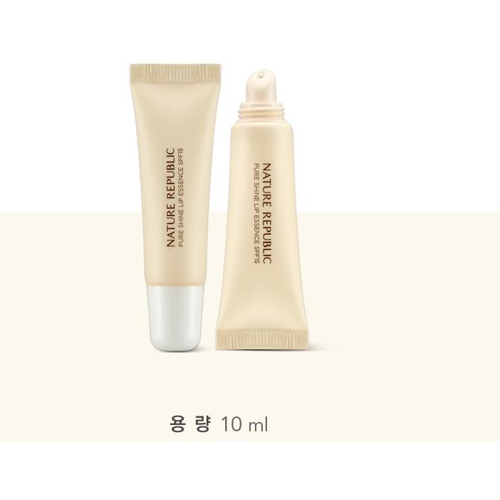 NATURE REPUBLIC (Hàng Mới Về) Tinh Chất Dưỡng Môi REPUBLIC Nguyên Chất SPF15 Tự Nhiên