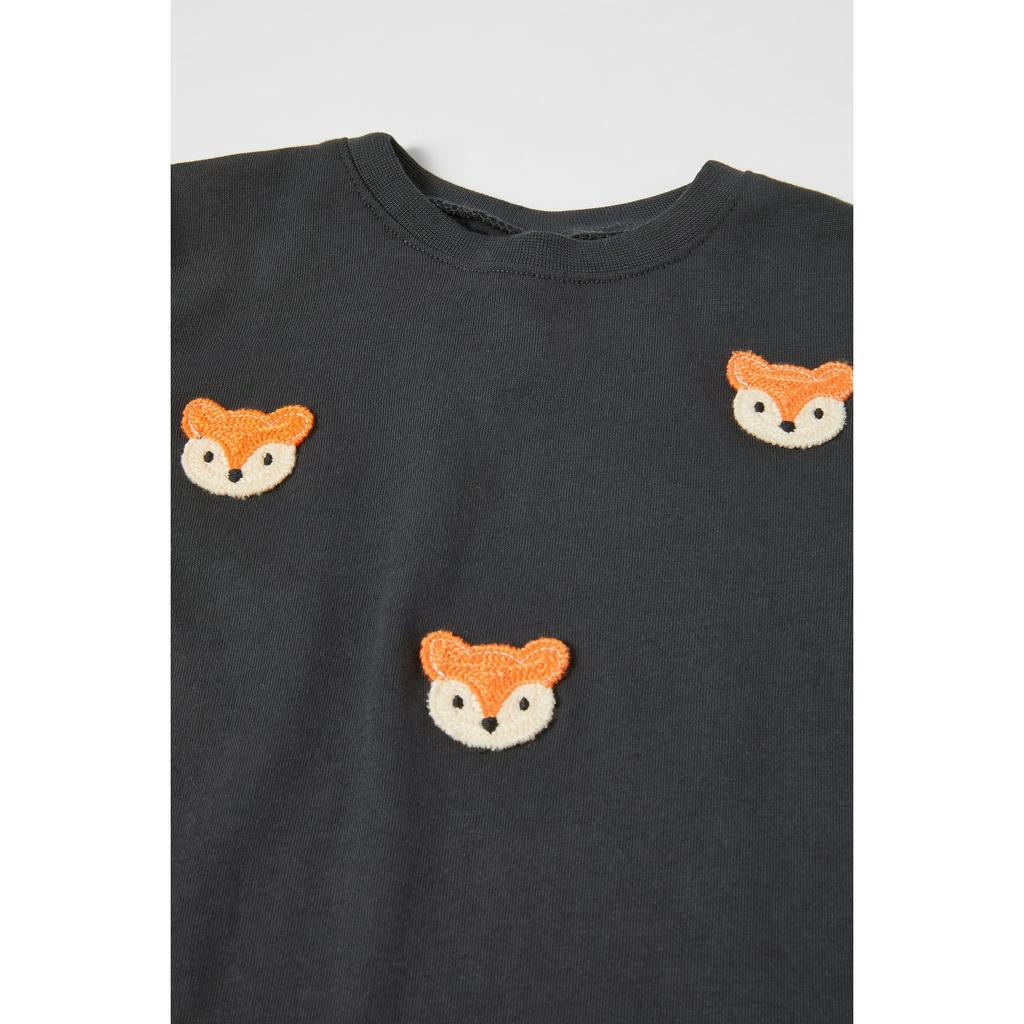 Áo phông hình gấu bé gái size baby Zara Authentic