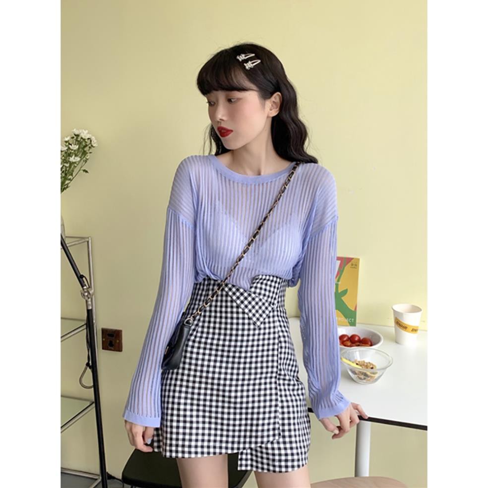 [FREESHIP-MẪU MỚI 2020] Váy chữ A kẻ caro đẹp sang chảnh năm 2020 👗 *