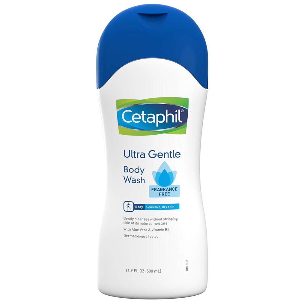 (hàng Mới Về) Sữa Tắm Cetaphil 500ml Chính Hãng 100%