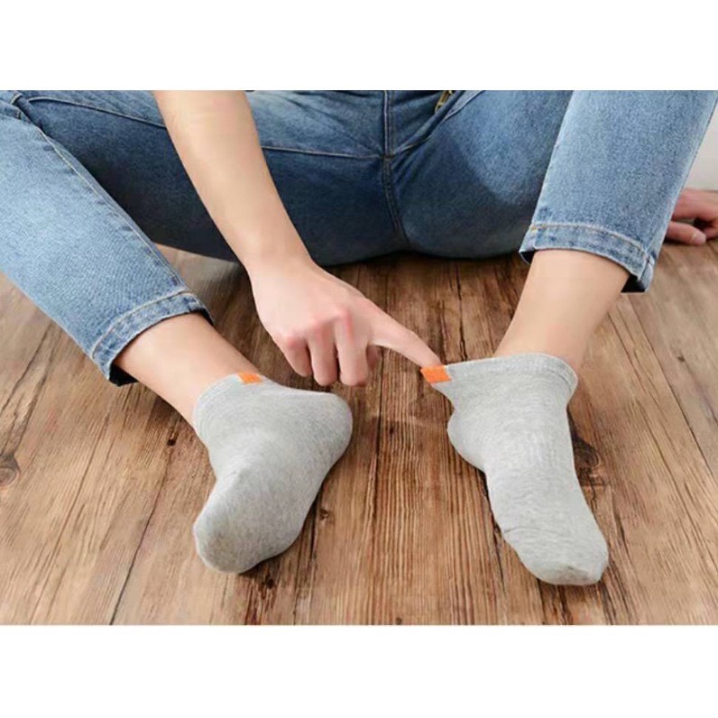 1 Đôi Tất nam nữ - vớ cổ màu Caro chất đẹp thoáng khí