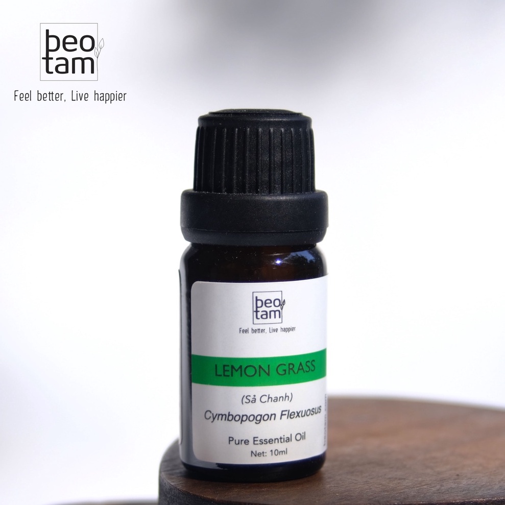 Tinh dầu Sả Chanh Bèo Tấm - Lemongrass 100% nguyên chất, xông phòng đuổi muỗi giải cảm xả stress 10ml/ 50ml/ 100ml