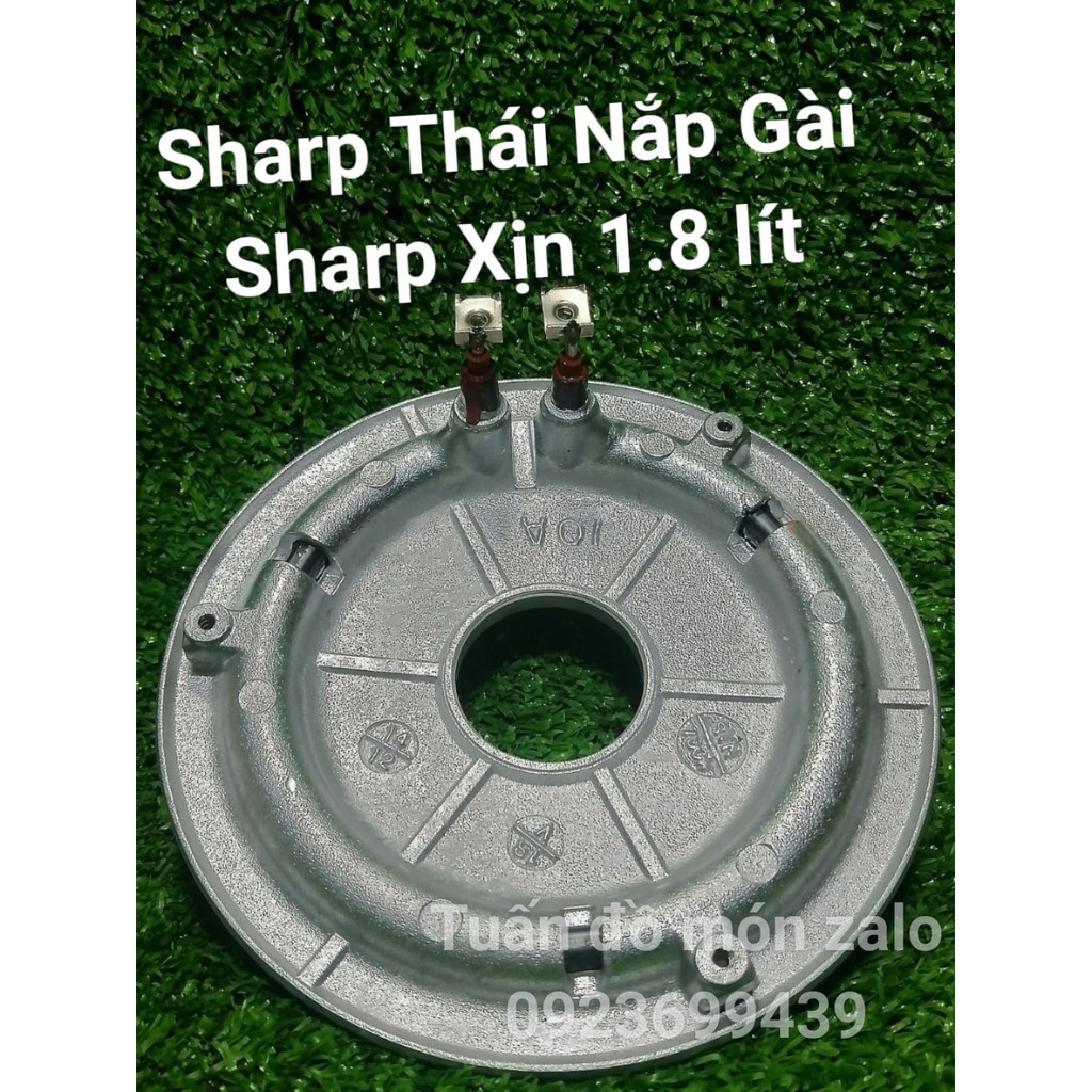 [Mã ELFLASH5 giảm 20K đơn 50K] Mâm Nhiệt Sharp Thái 1.8 lít phụ kiện phụ tùng linh kiện chính hãng