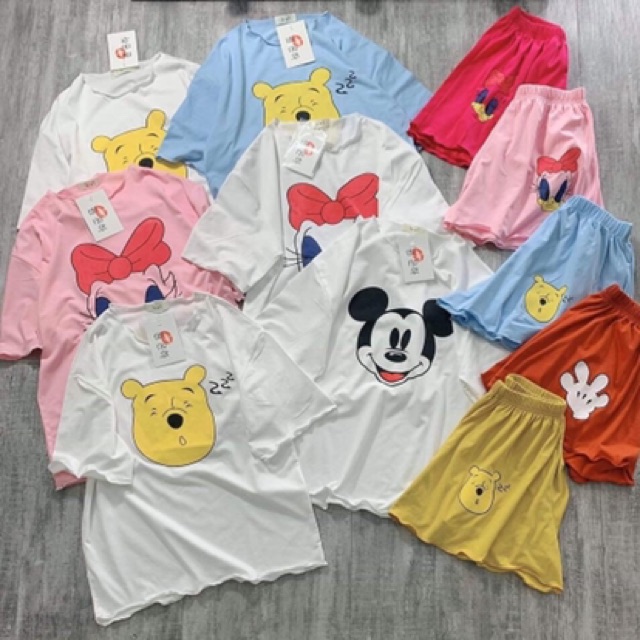 Bộ cộc hoạt hình dễ thương🥰🥰