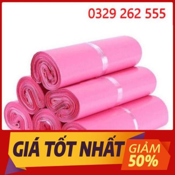 (~100 cái) Túi nilon gói hàng niêm phong tự dính đủ kích thước siêu dai (Túi dán miệng)