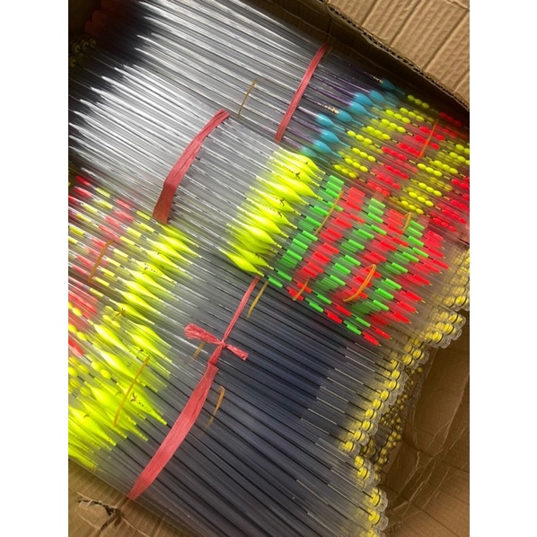 Phao hố đấu ăn chì nhỏ có lò xo cân chỉnh