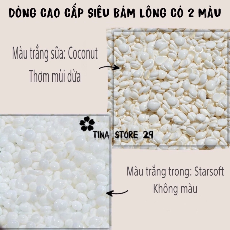 Combo nồi nấu sáp và mỡ trăn tặng que gỗ và bột cafe tẩy tế bào chết giúp làm sạc lông nách,bikini,tay chân,tinastore29