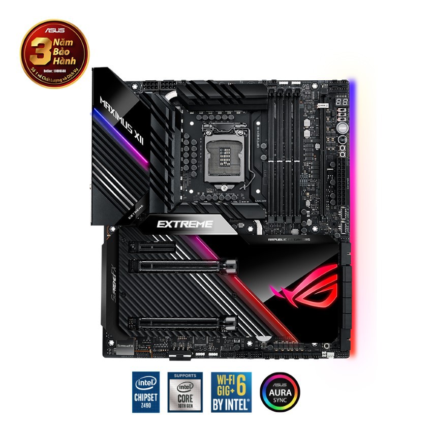 Mainboard Maximus XII Eextreme Z490 trùm cuối 2nd còn bảo hành dài