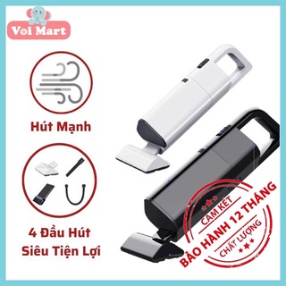 Máy Hút Bụi Không Dây Cầm Tay Aikesi Công Suất Lớn 4 Đầu Hút Thông Minh Hút Bụi Nệm Chăn Gối Lông Thú Siêu Tiện Lợi
