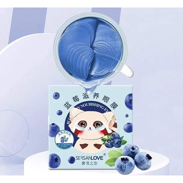 Mặt Nạ Dưỡng Mắt SERSANLOVE Eyemask Nội Địa Trung Chính Hãng (Hộp 60 Miếng)