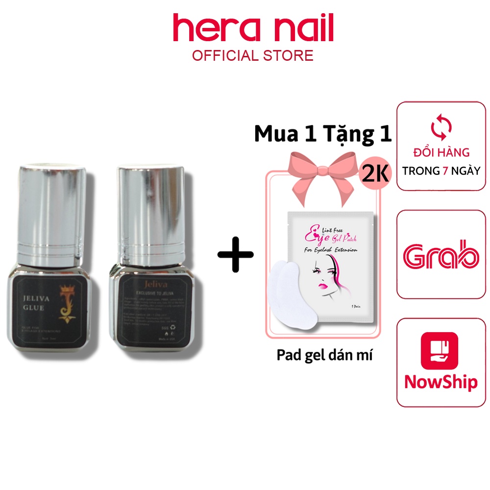 Keo nối mi ít cay jeliva glue