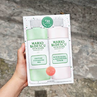 Set Mario Badescu Cleanse & Tone (sữa rửa mặt 472ml và toner 472ml)