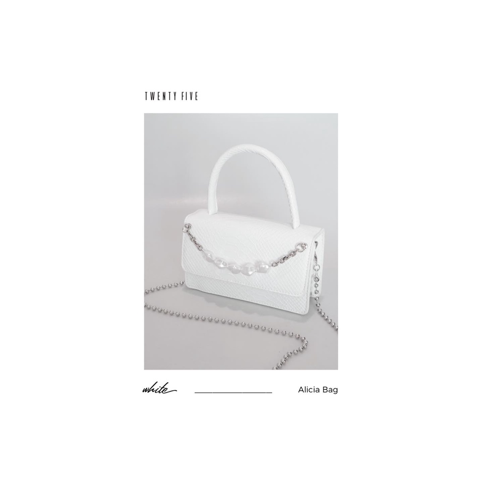 Túi xách mini quai ngọc trai giả | Alicia Bag - 25STUDIO