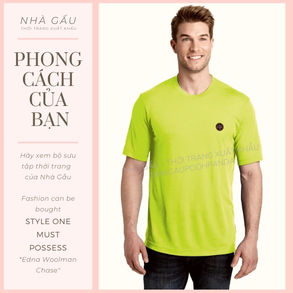 Áo thun xuất hàn from á màu đẹp nam nữ đều mặc được unisex