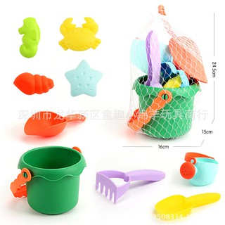 Đồ chơi xúc cát_đồ chơi đi biển loại thường nhựa dẻo abs