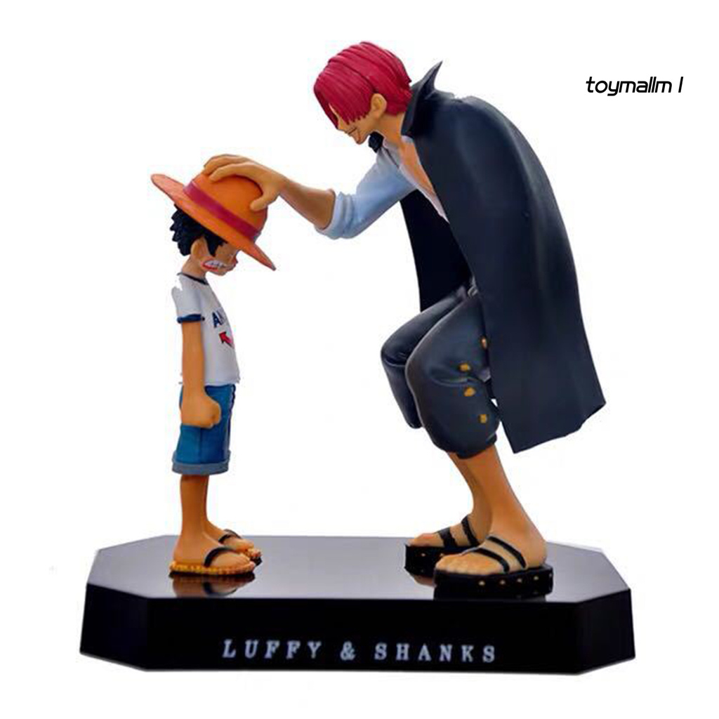 toymall Anime One Piece Luffy Shanks Model Toys Home Decoration Collection Supplies