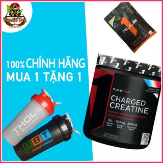 RULE1 RECHARED CREATINE – TĂNG SỨC MẠNH, BỔ SUNG NĂNG LƯỢNG, ĐIỆN GIẢI, TẬP TRUNG, TỈNH TÁO TRƯỚC TẬP (30 LẦN DÙNG)