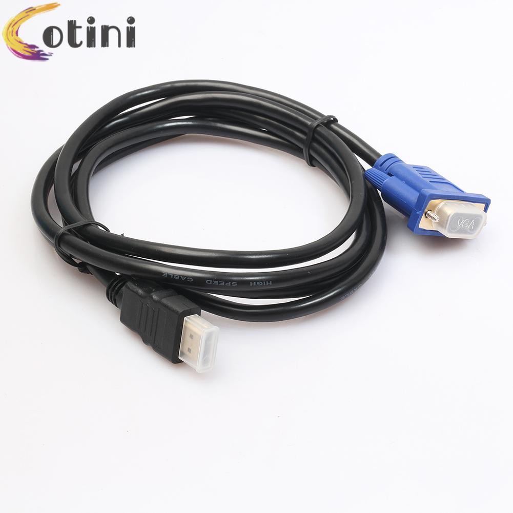 Dây Cáp Chuyển Đổi Từ Hdmi Sang Vga Hd 15pin 1080p 6ft