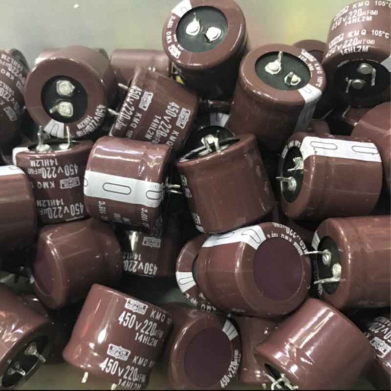 2 con tụ hóa 220M 450V