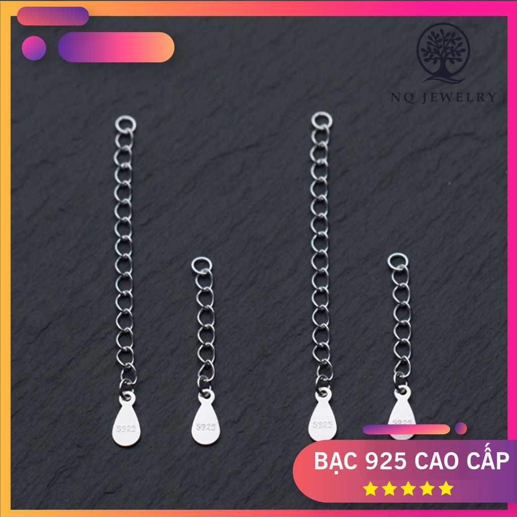 Charm S925 dây xích trang trí