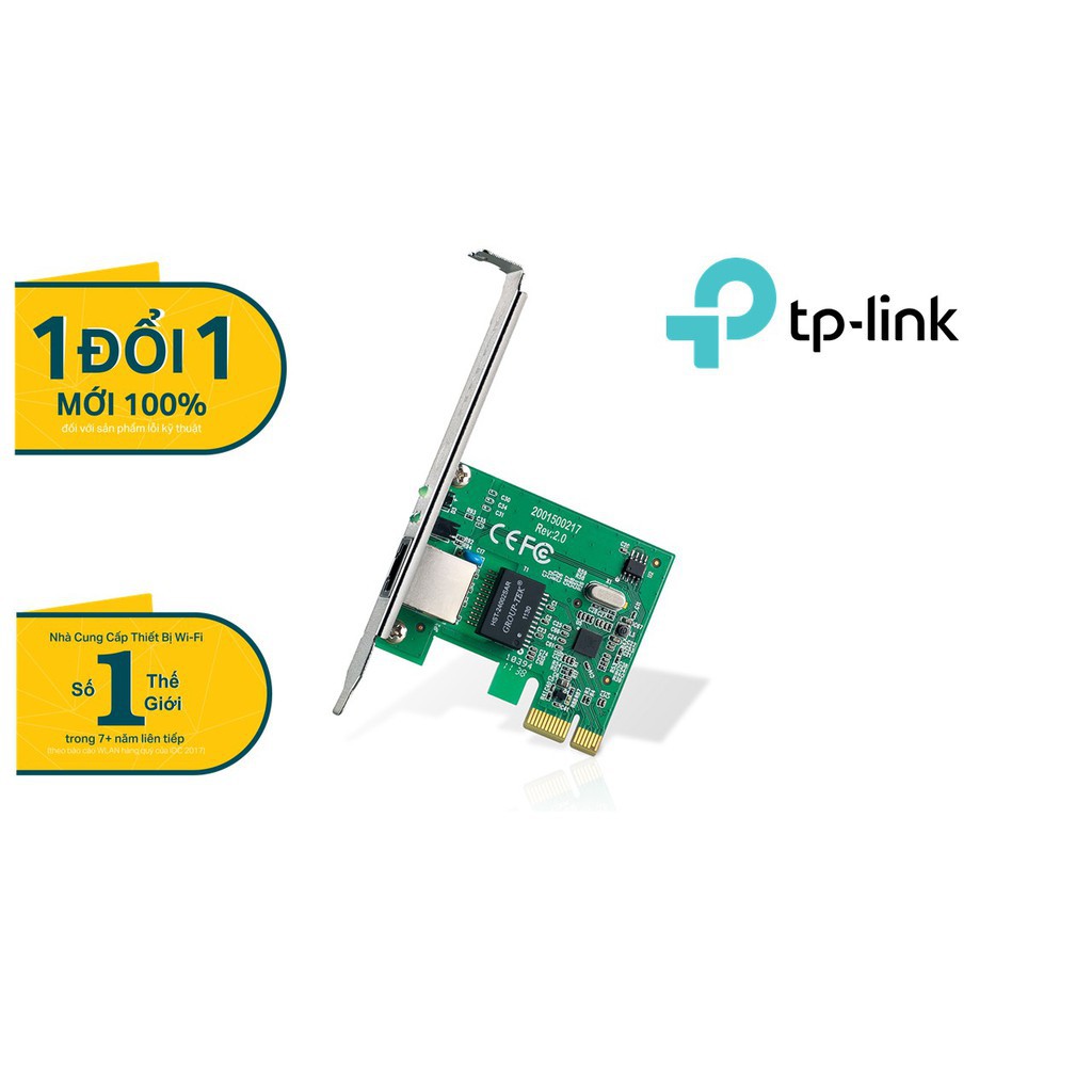 TP-Link Card mạng Wifi PCIe 10/100/1000Mbps Quản lý LAN thuận tiện - TG-3468 -Hãng phân phối chính thức