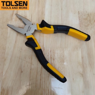 Kìm răng điện đa năng tolsen mũi vuông 6” - 10000, 7” - 10001, 8” - 10002
