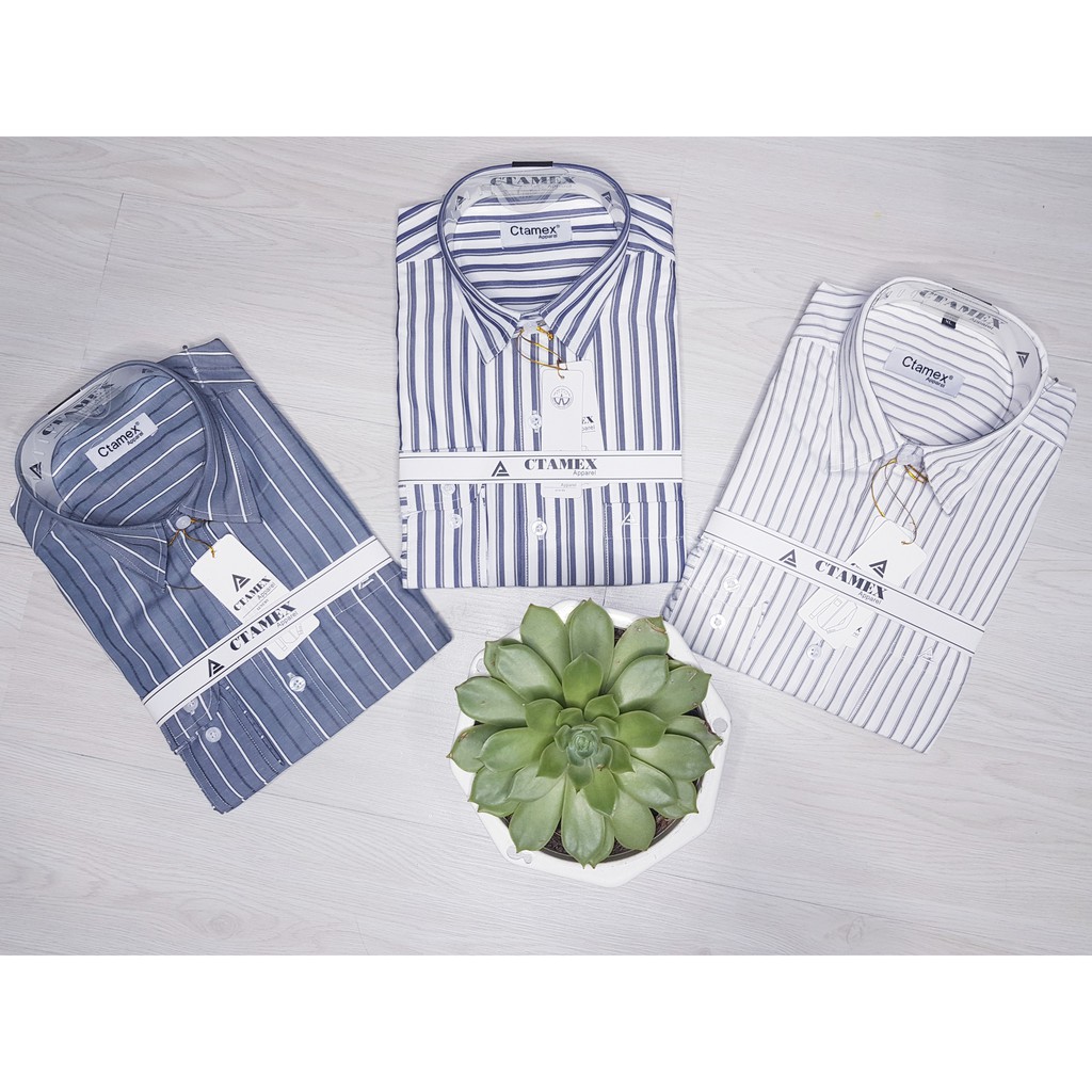 ÁO SƠ MI NAM TRUNG NIÊN DÀI TAY CHẤT VẢI COTTON MỀM MẠI CÓ SIZE LỚN TỪ 50kg - 85kg | BigBuy360 - bigbuy360.vn