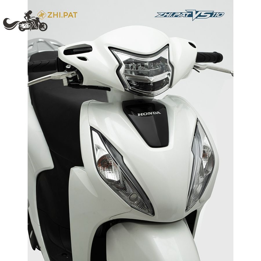 Đèn Pha Led 2 Tầng Xe Vision 2020-2022. Hàng Chính Hãng Bảo Hành Zhi.Pat Cao Cấp, Siêu Sáng. 2 Màu Trắng Bạc &amp; Đen Khói