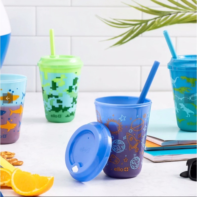 Set Ly Đổi Màu ELLO Cho Bé 12oz