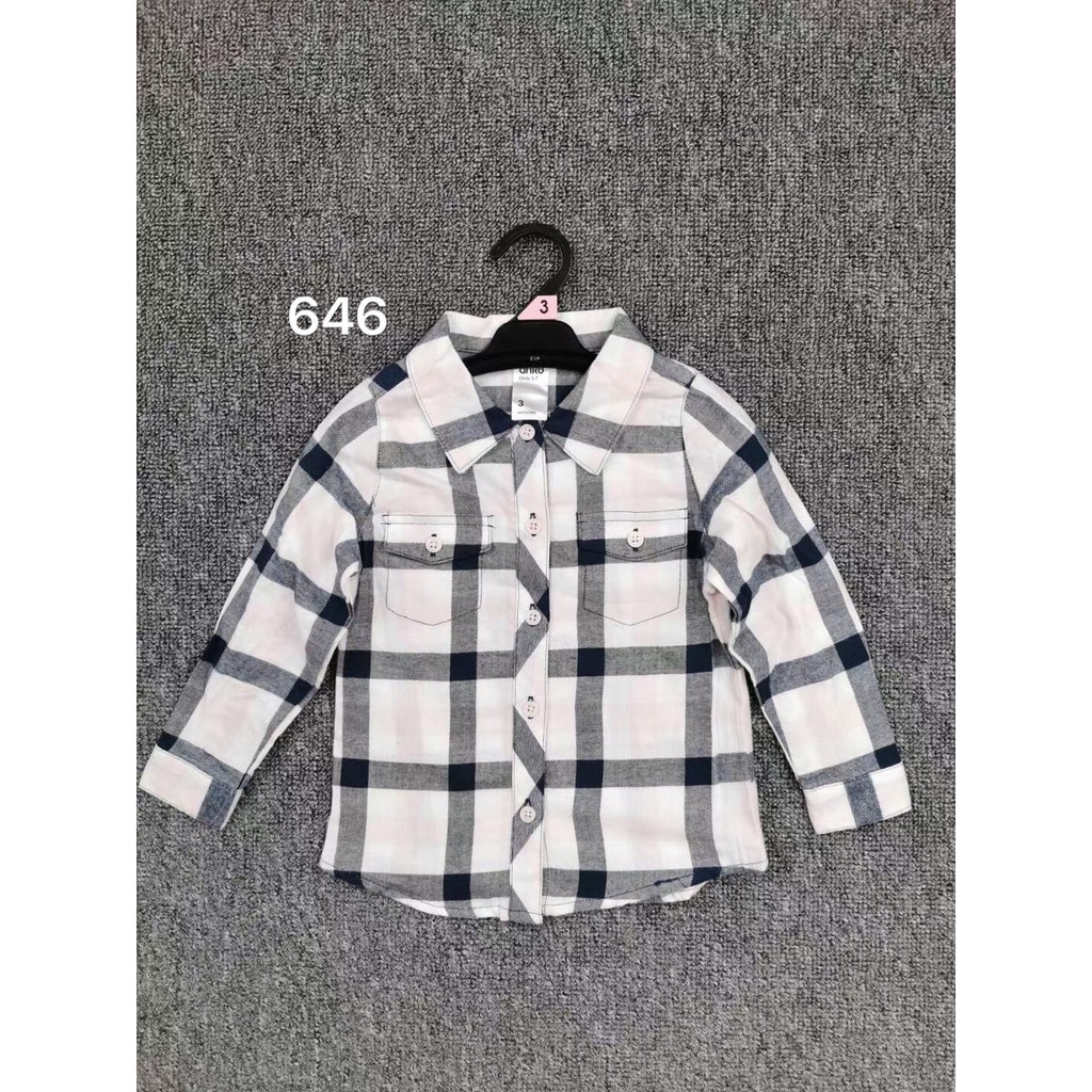 Áo somi kẻ bé trai