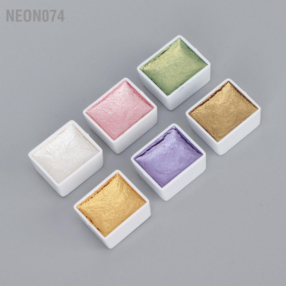 [Hàng mới về] Set màu nước trang trí móng màu nhũ ngọc trai tiện lợi cho gia đình/ salon DIY